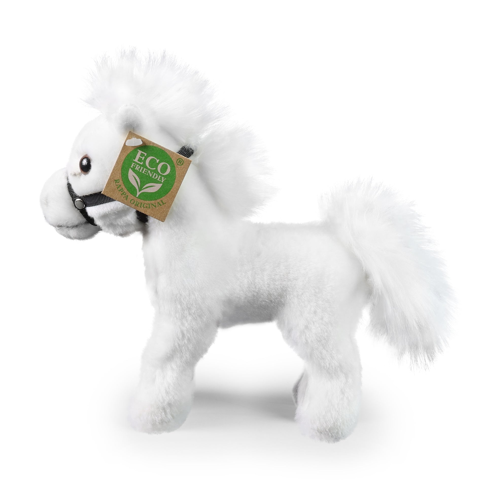 Peluche Caballo Blanco 20 Cm Ecológico