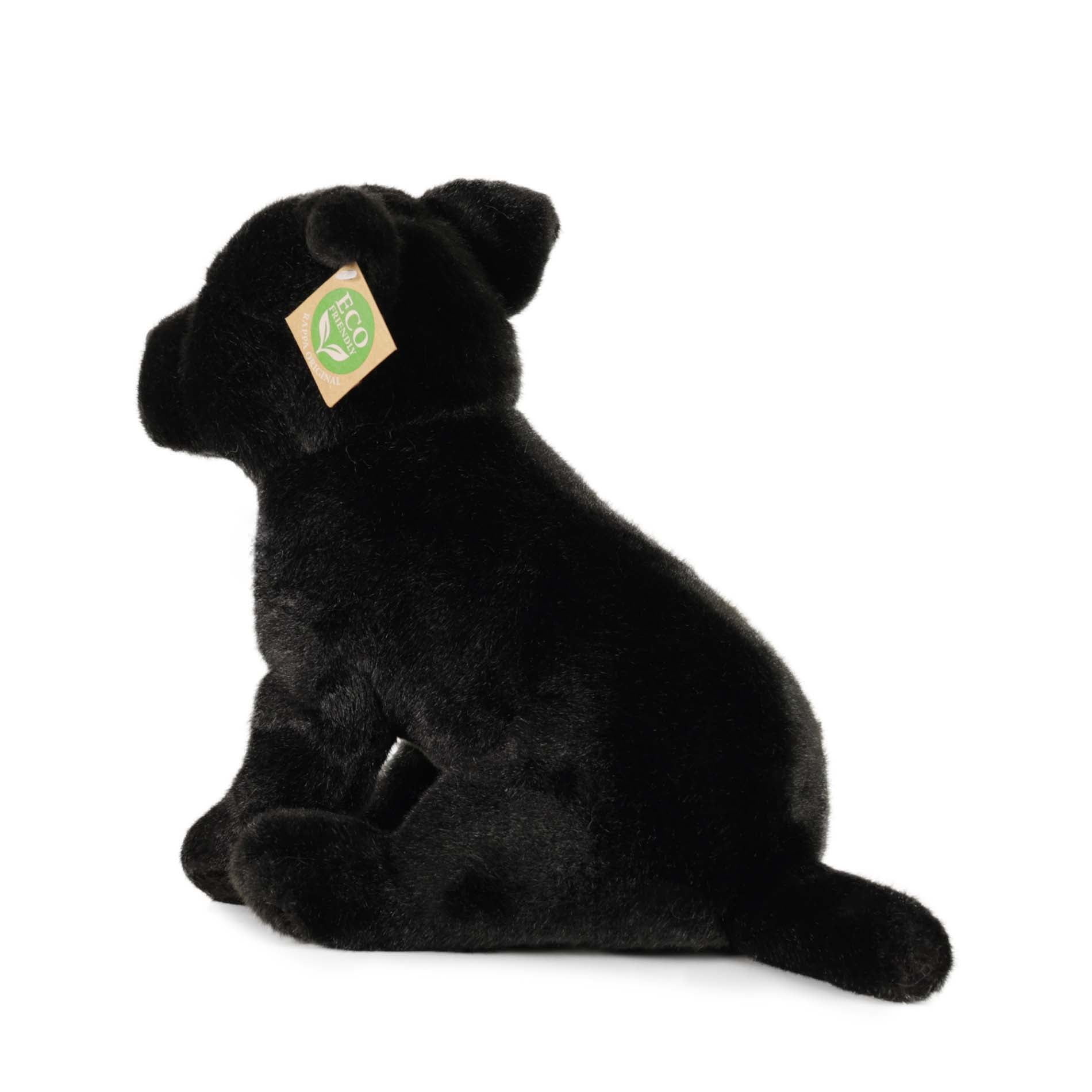 Plüss Staffordshire Bull Terrier Fekete 30cm Eco-f.