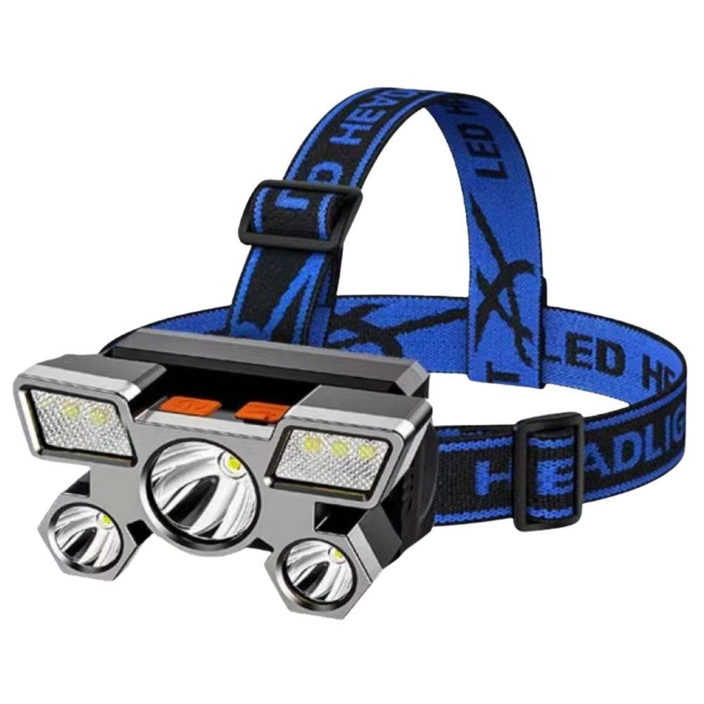 Led Headlamp Four Lighting Modes Adjustable Headband Waterproof
