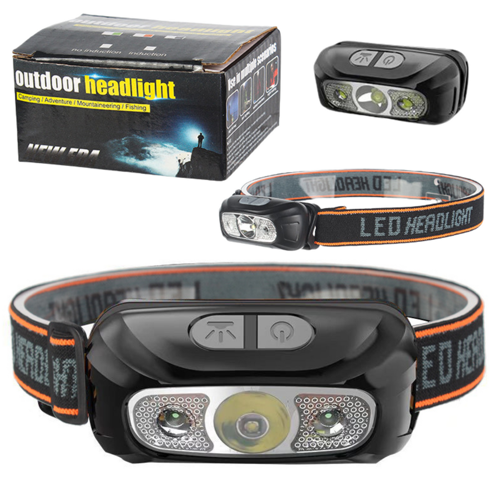 Led Headlamp Waterproof Headlamp 6 Lighting Modes