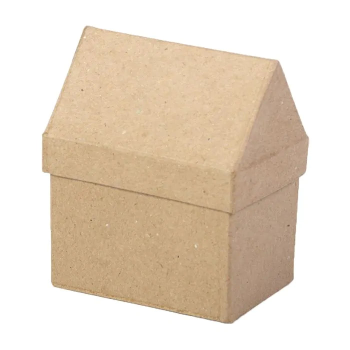 Paper-mâché House Craft Box