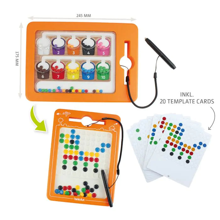Beleduc Magnetic Board Set & Sort 2-in-1