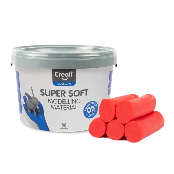 Creall Creall Super Soft Clay Red