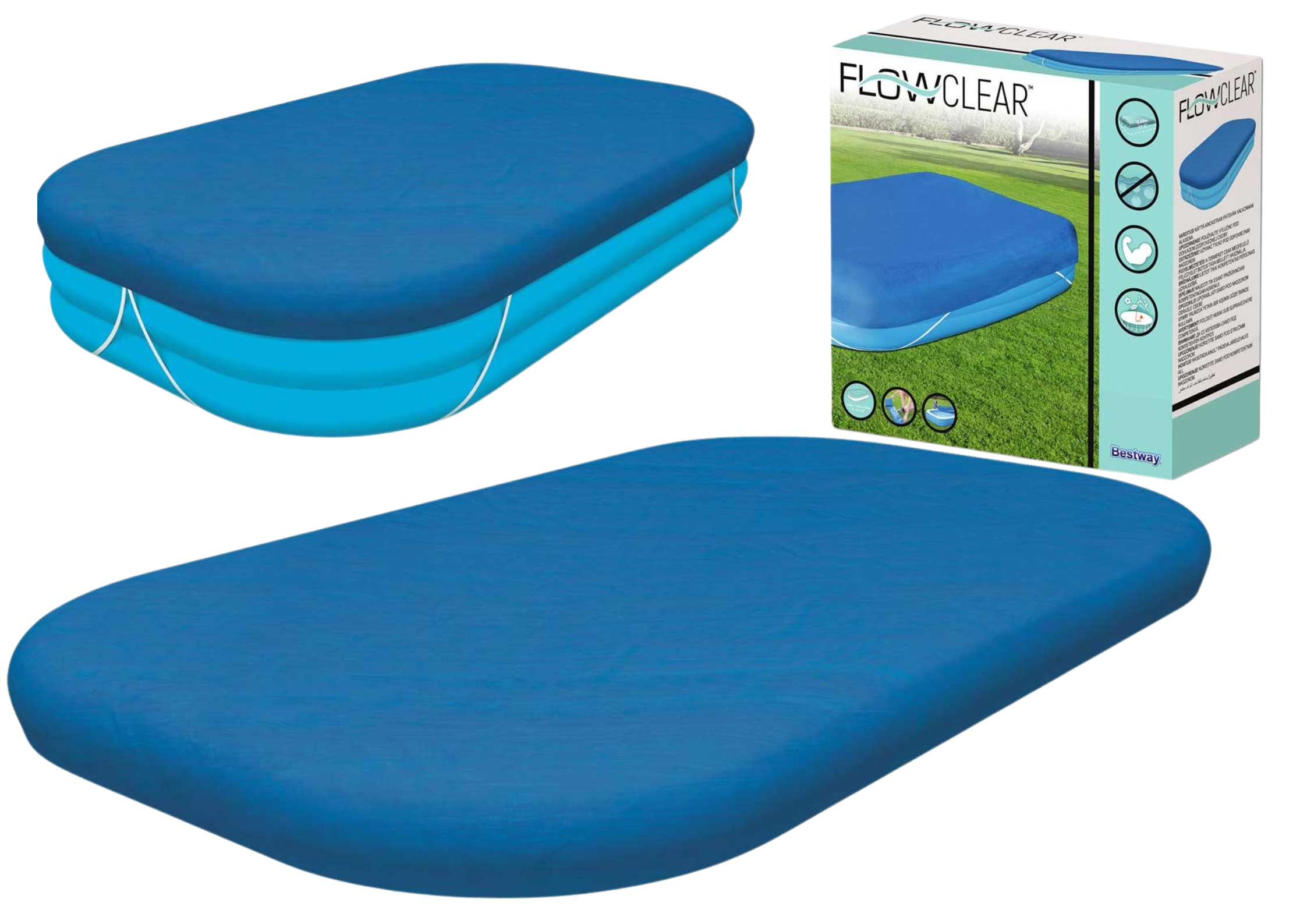 Bestway 58108 Pool Cover 305 X 183 Cm