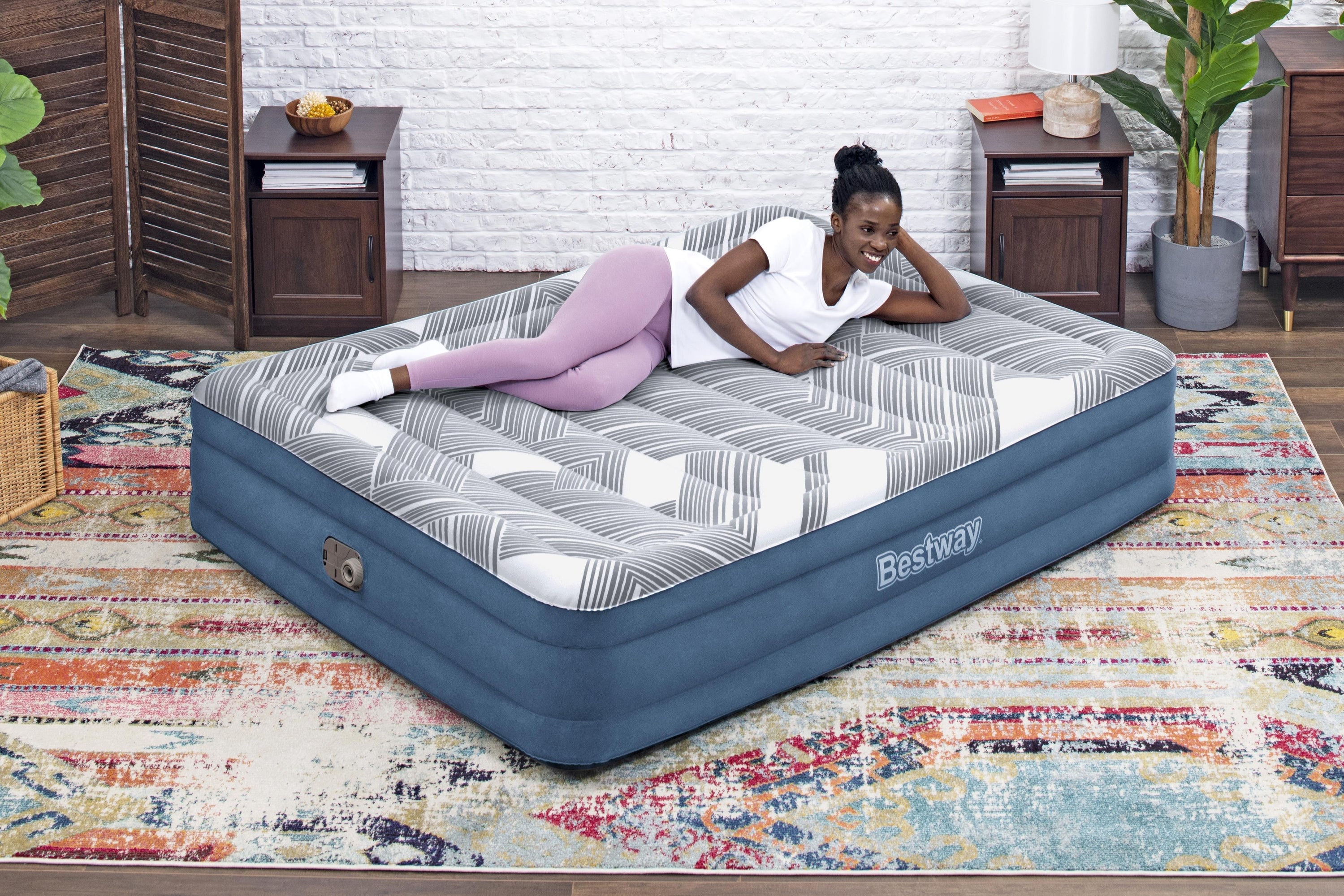 Inflatable Mattress 203 X 152 X 36 Cm Bestway 6712y