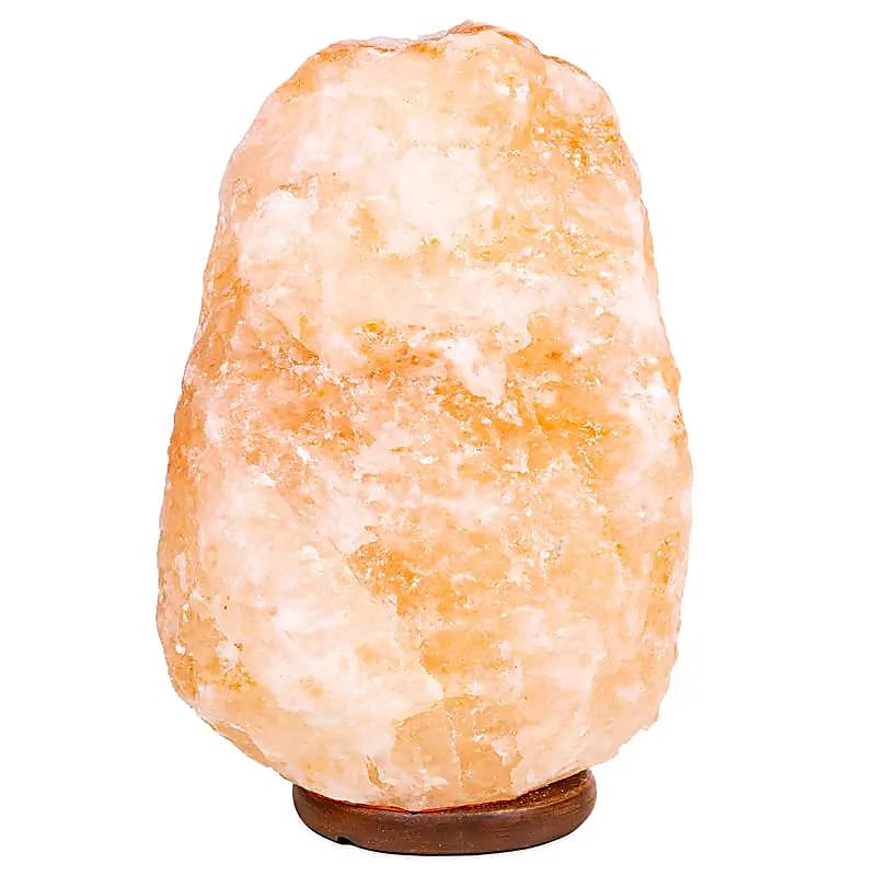Kristallsaltlampa med kabel och led - ±5500-10000 G