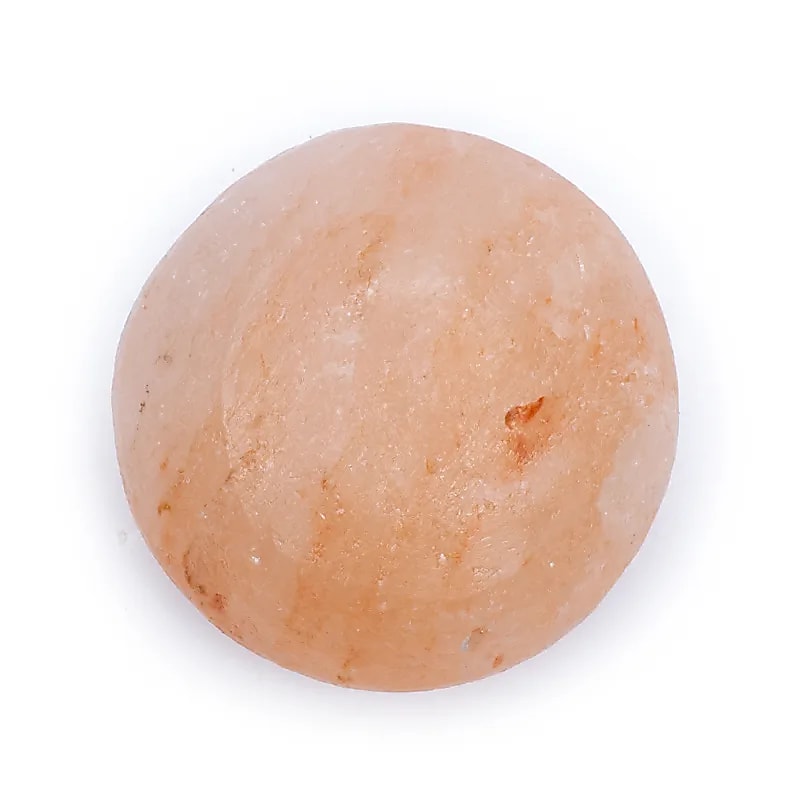 Pedra de sal do Himalaia redonda - ± 200-250g Pacote de 4 unidades