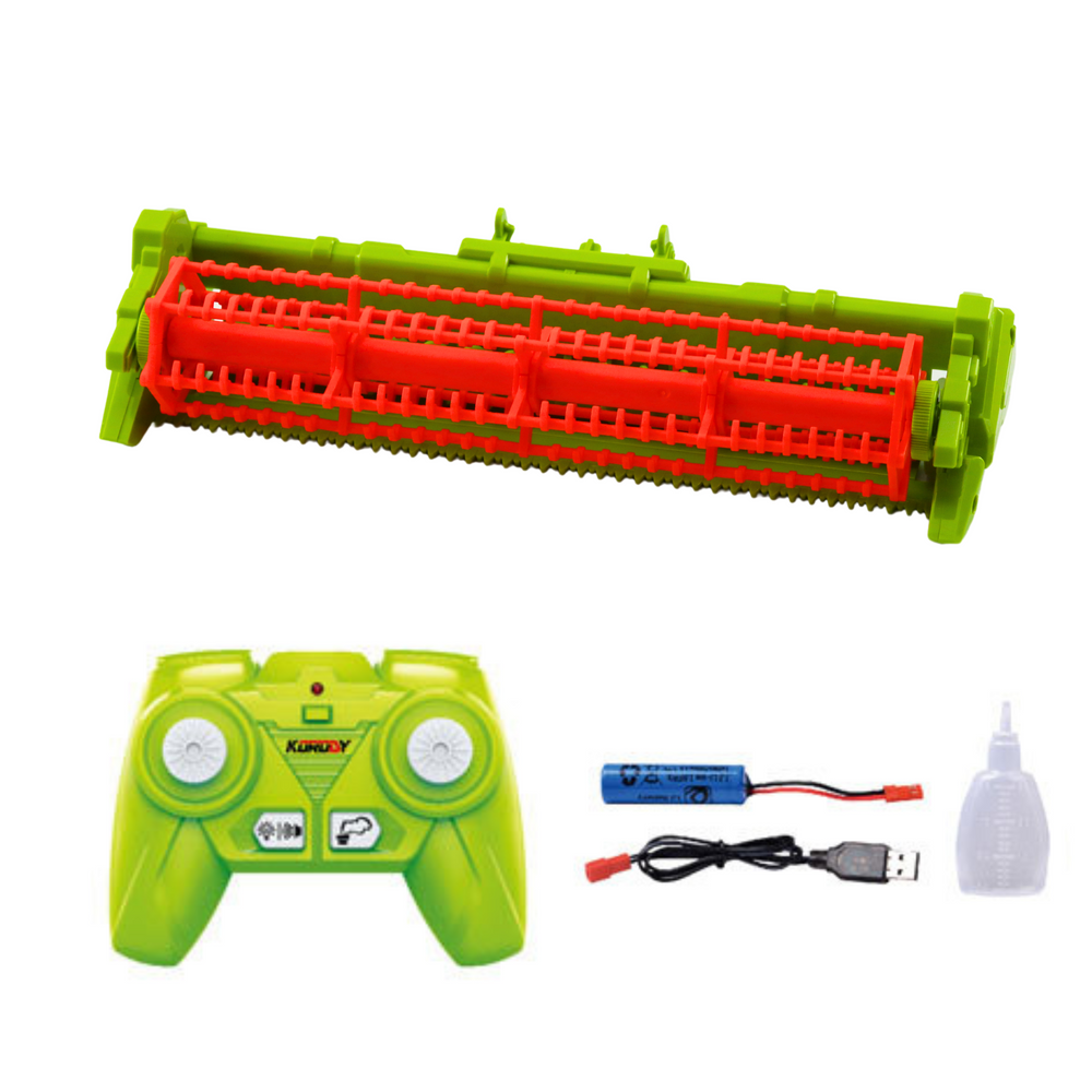 Combine Harvester With Grain Header 2in1 Remote Controlled Rc Smoke Effect 2.4g