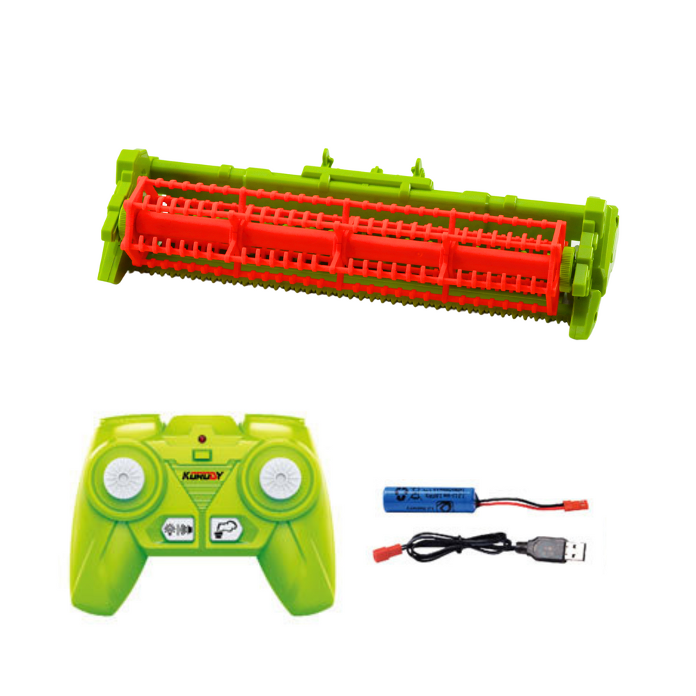 Agricultural Combine Harvester With Grain Header Remote Controlled Rc 2.4g