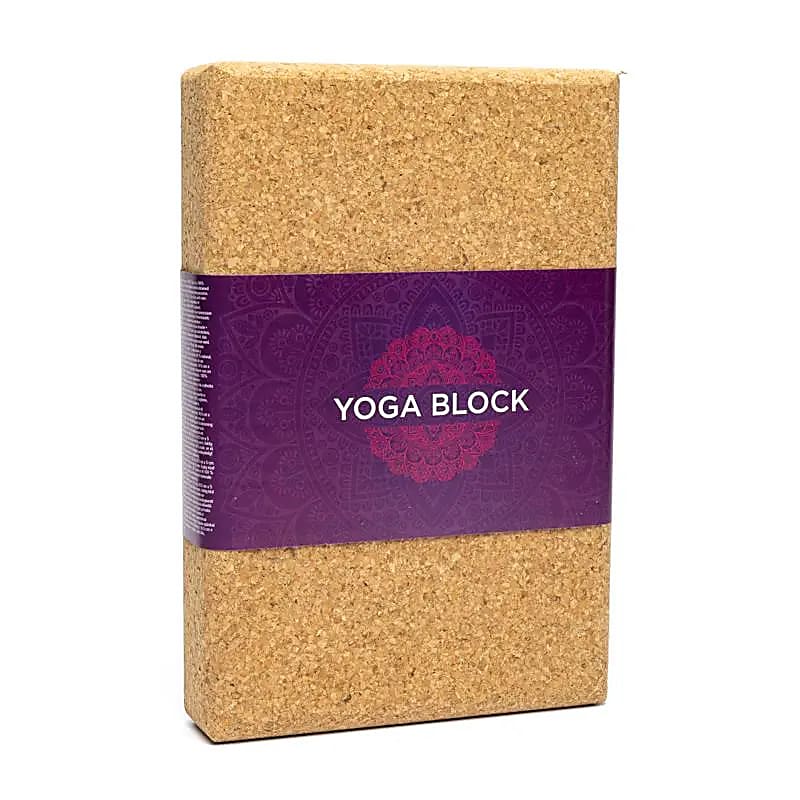 Yoga Rekvisitter Blokkork Til Skulderstand - 30,5x20,5x5 Cm