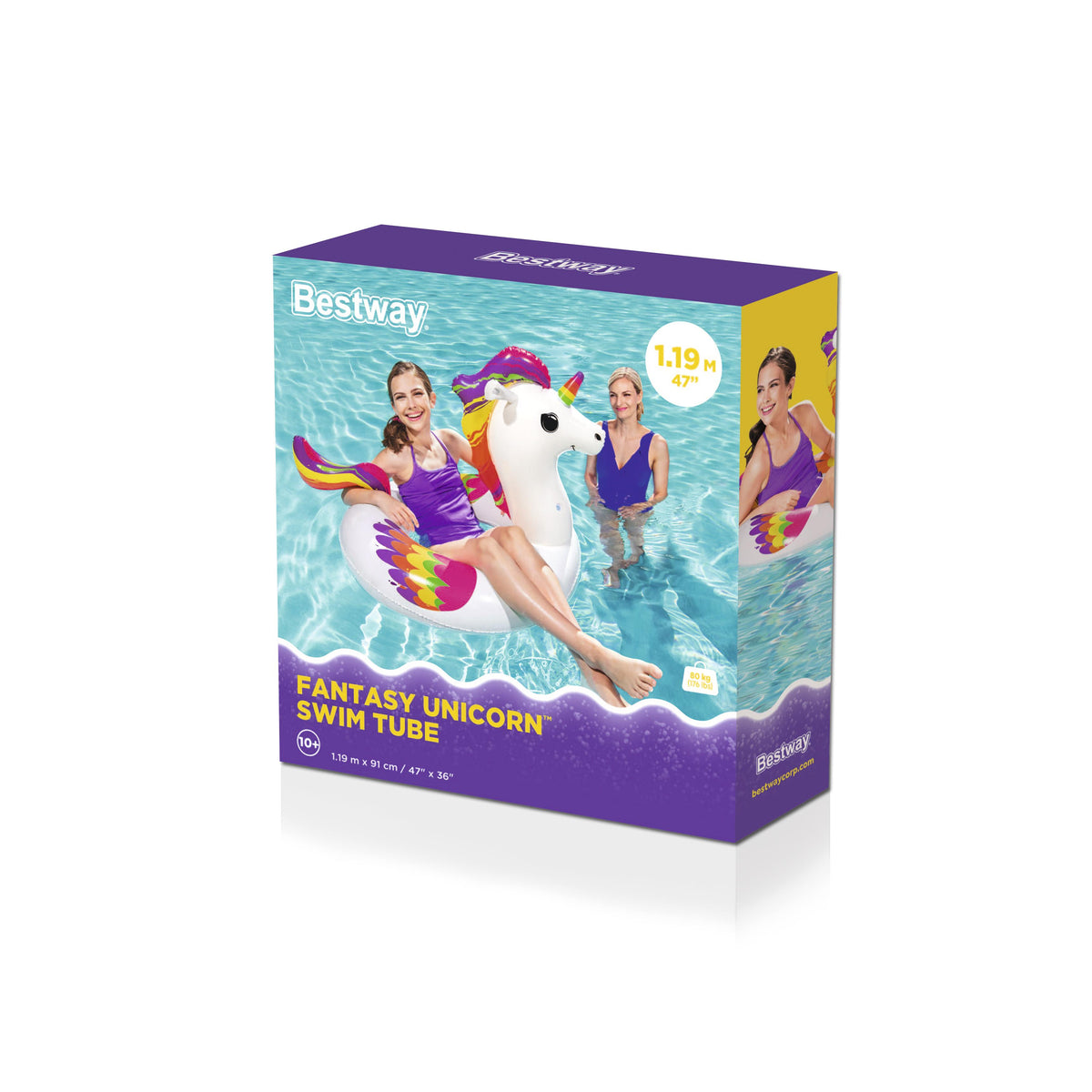 Inflatable Unicorn Swimming Ring 119 X 91 Cm Bestway 36159
