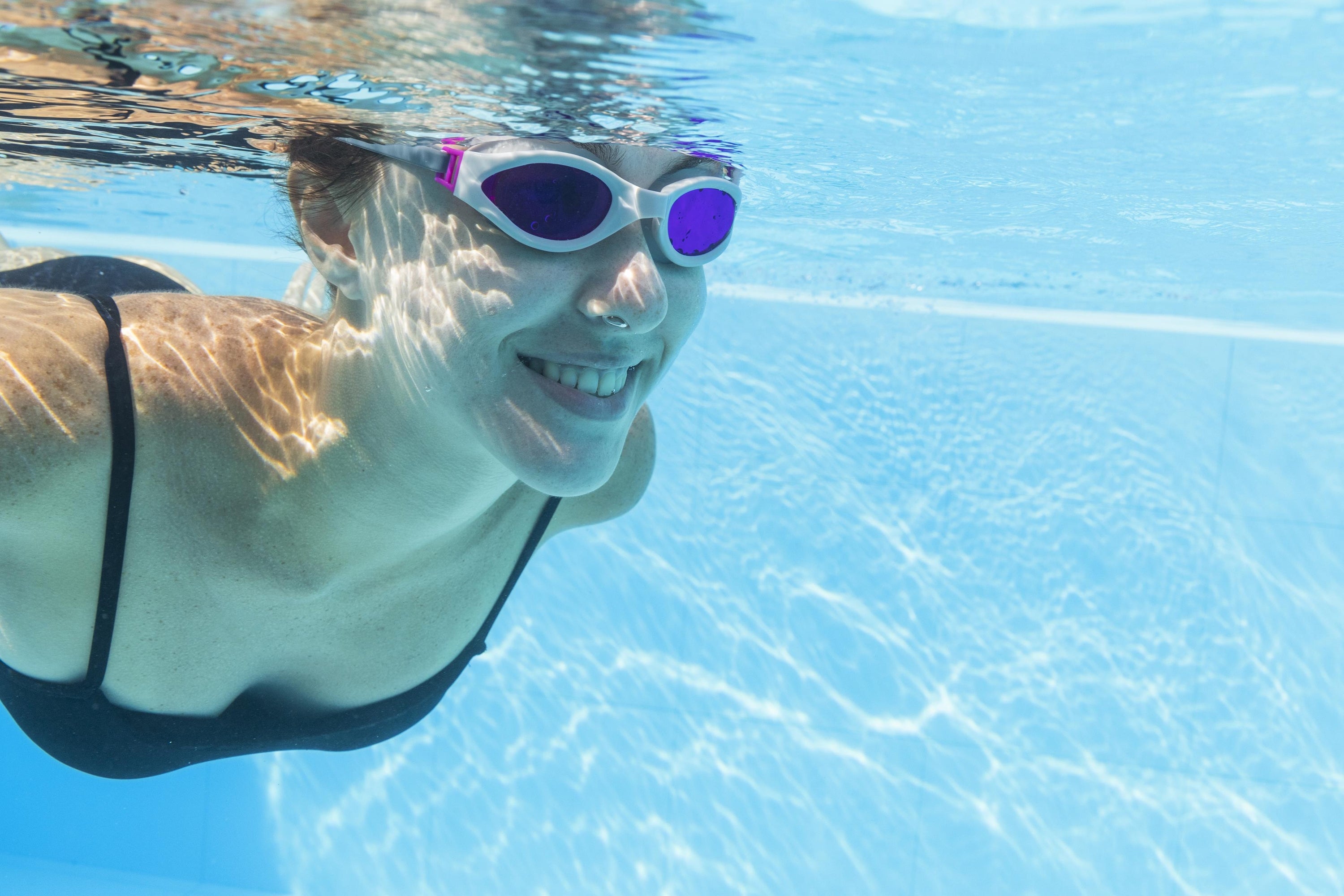 Bestway 21077 Pink Swimming Goggles
