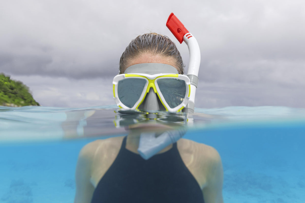 Dykset Grå Mask Snorkel Bestway 24053
