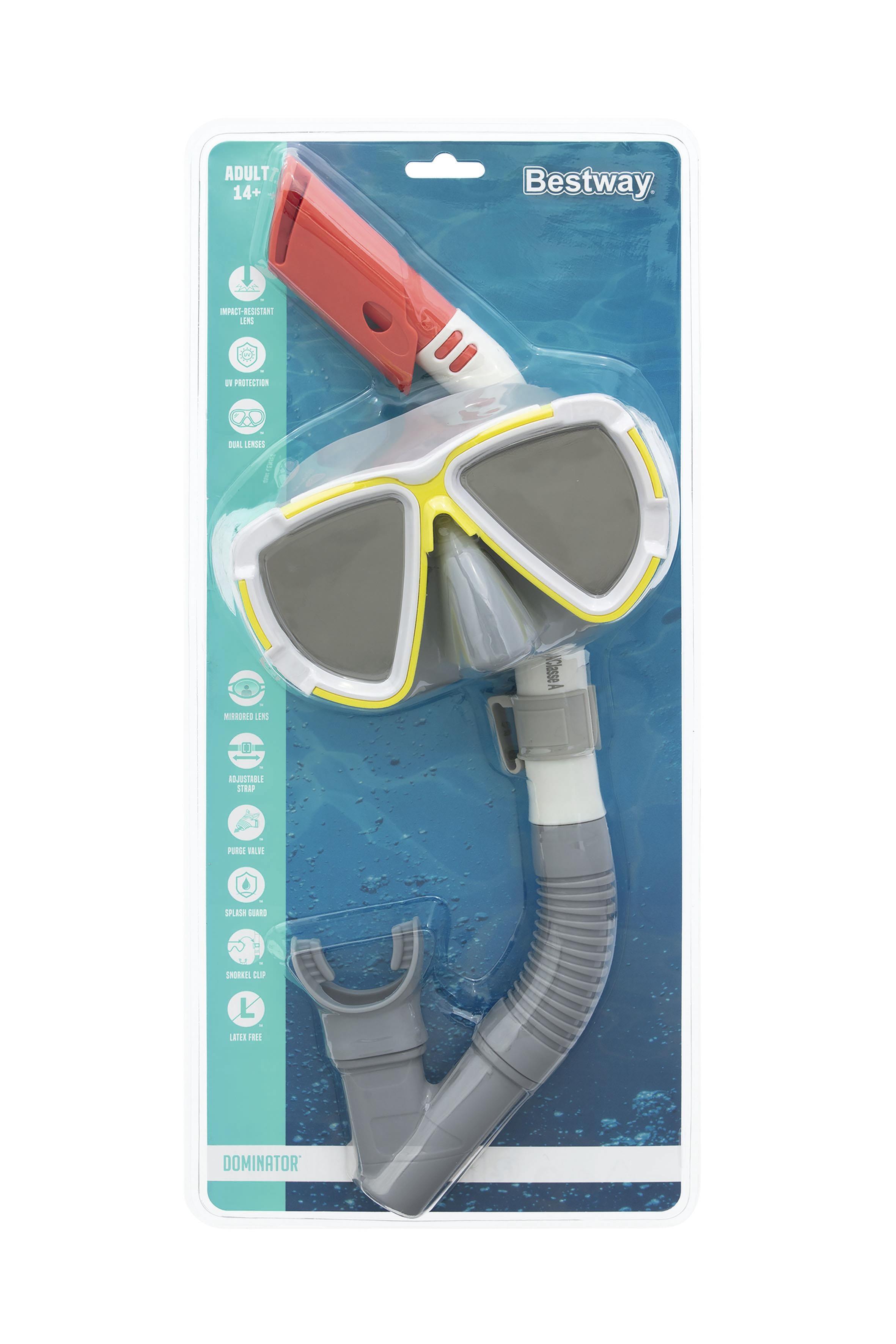 Diving Set Gray Mask Snorkel Bestway 24053