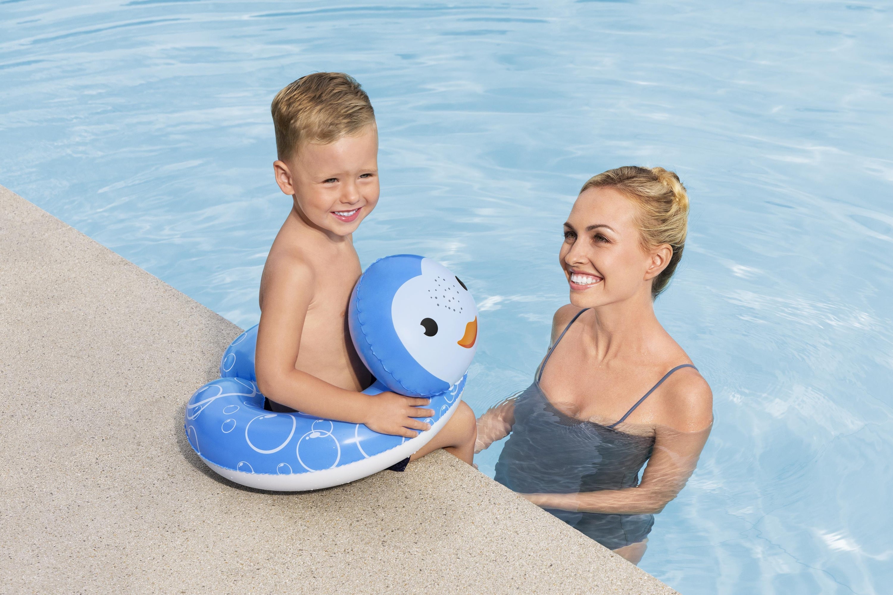 Penguin Swimming Ring 50 X 46 Cm Bestway 36405