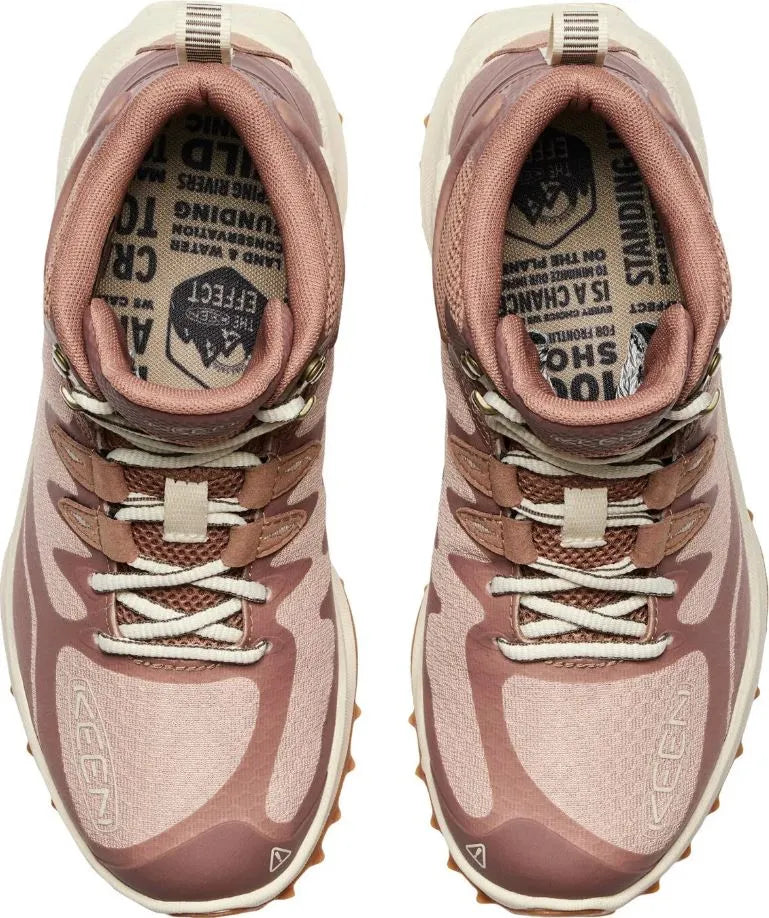 Дамски обувки Keen Wmns Zionic Mid Wp Warm Taupe/birch Light Brown