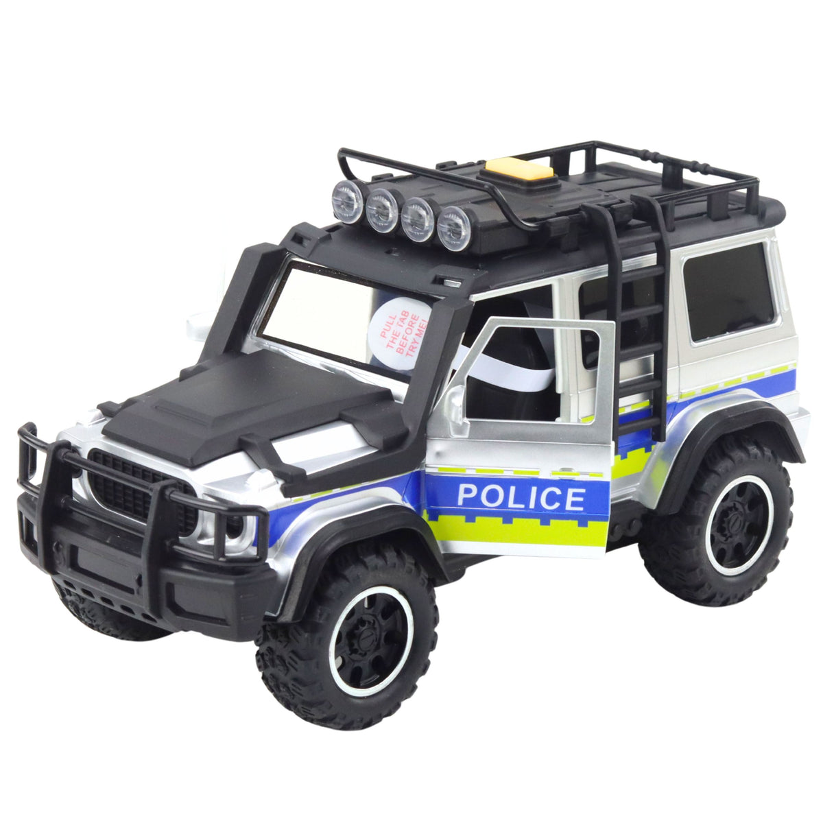 Police Off-road Vehicle With Horse Trailer Lights And Sounds