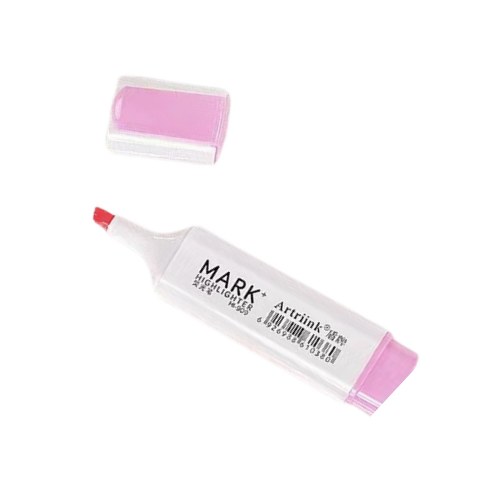 Set Of Markers Highlighters School Office Pastel 6pcs