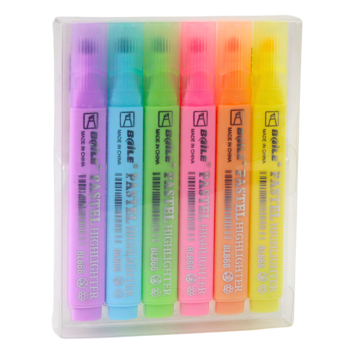 Highlighter Set School Office Colored 6pcs.