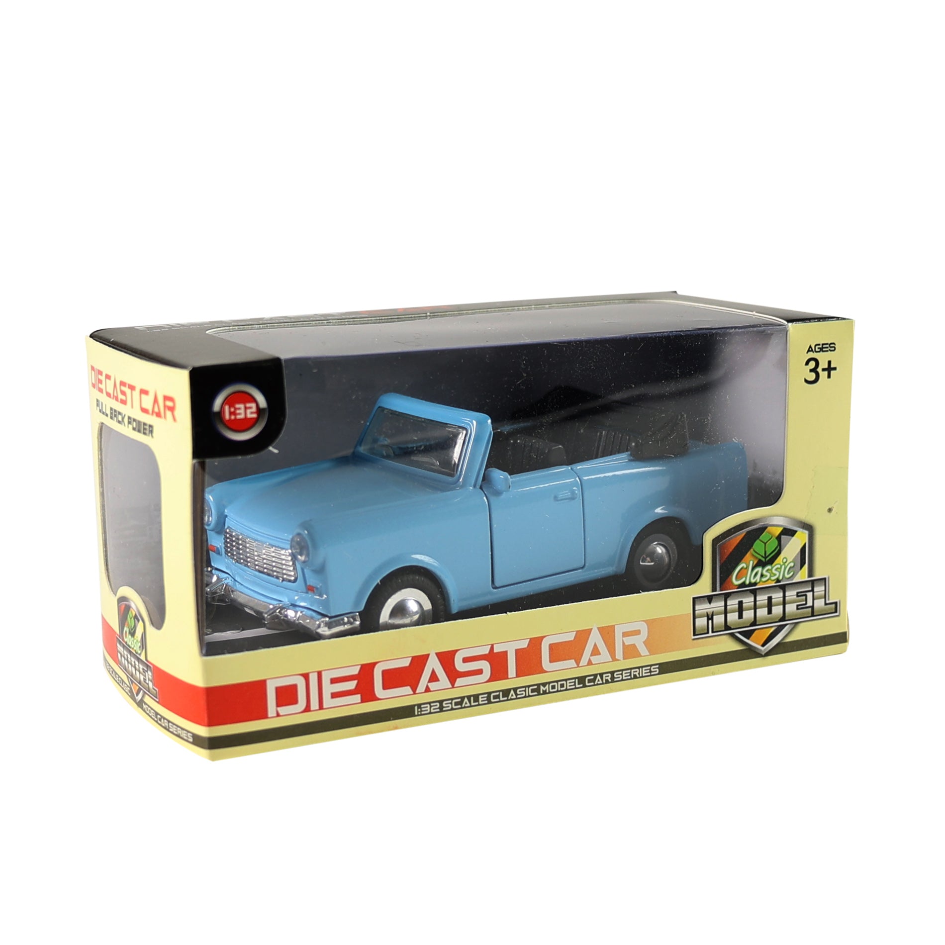 Metall-Trabant-Auto-Cabrio