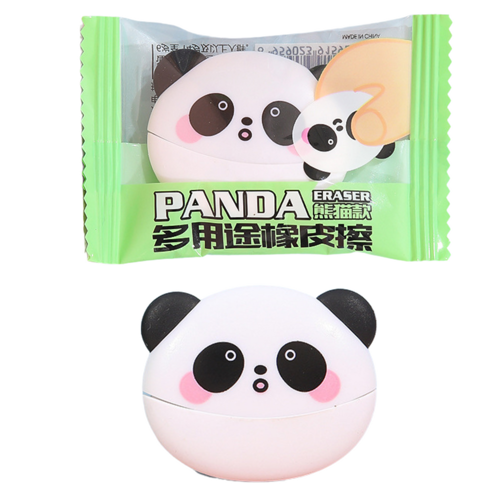 Eraser For Erasing School Office Panda