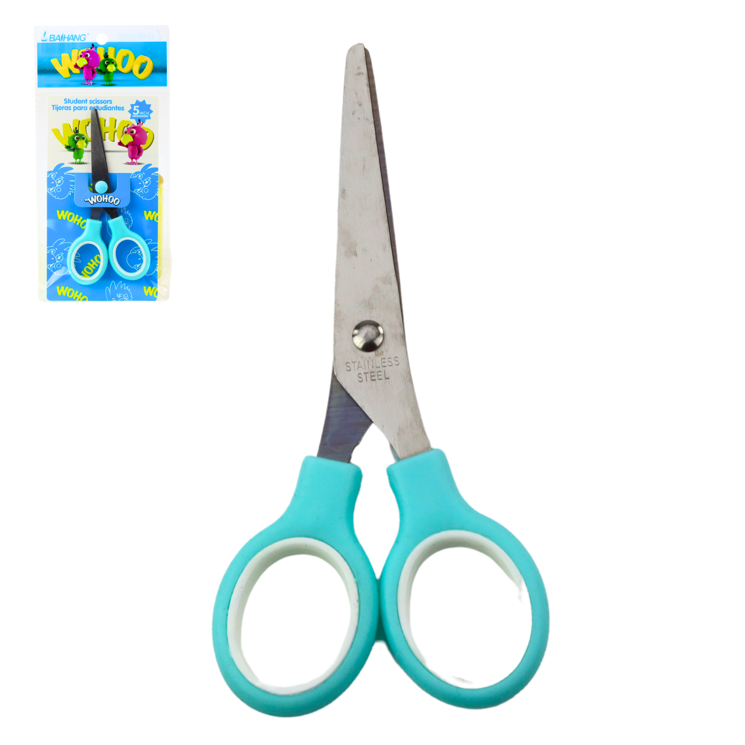 School Office Scissors Two-handed Universal Mix 13cm