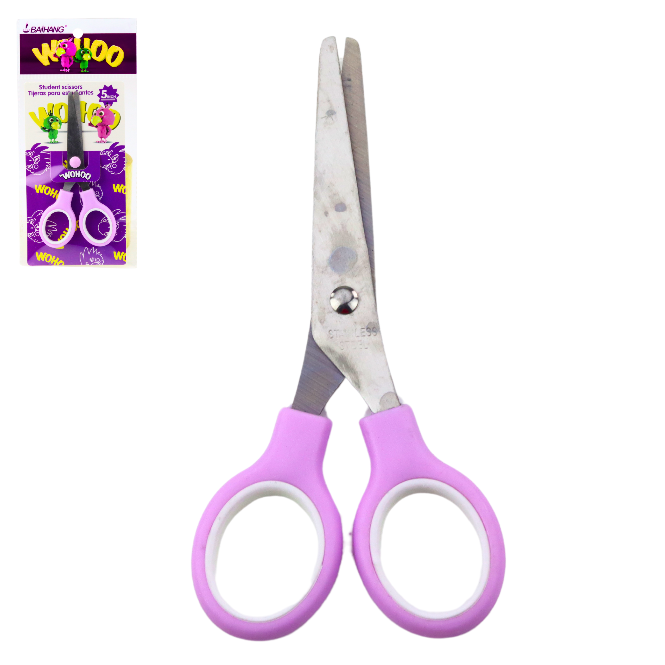 School Office Scissors Two-handed Universal Mix 13cm