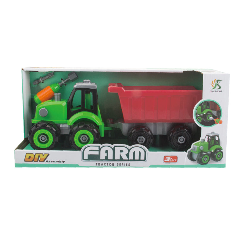 Schroeven Tractor Met Gevelbeplating