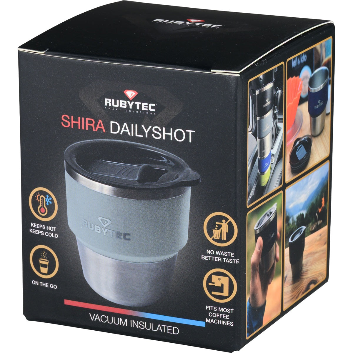 Rubytec Shira Dailyshot 0.175l Gray