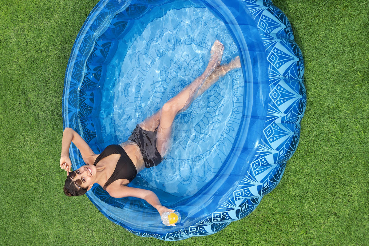 Uppblåsbar pool 168 X 53 Cm Blue Bestway 54479