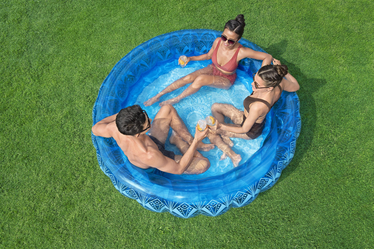 Uppblåsbar pool 168 X 53 Cm Blue Bestway 54479