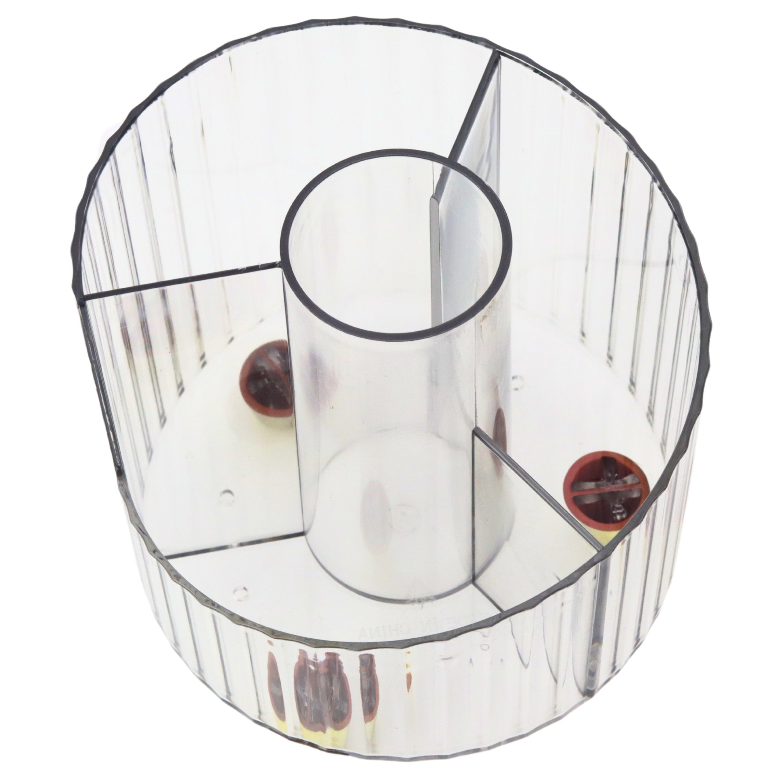 School Supplies Organizer Office Transparent White