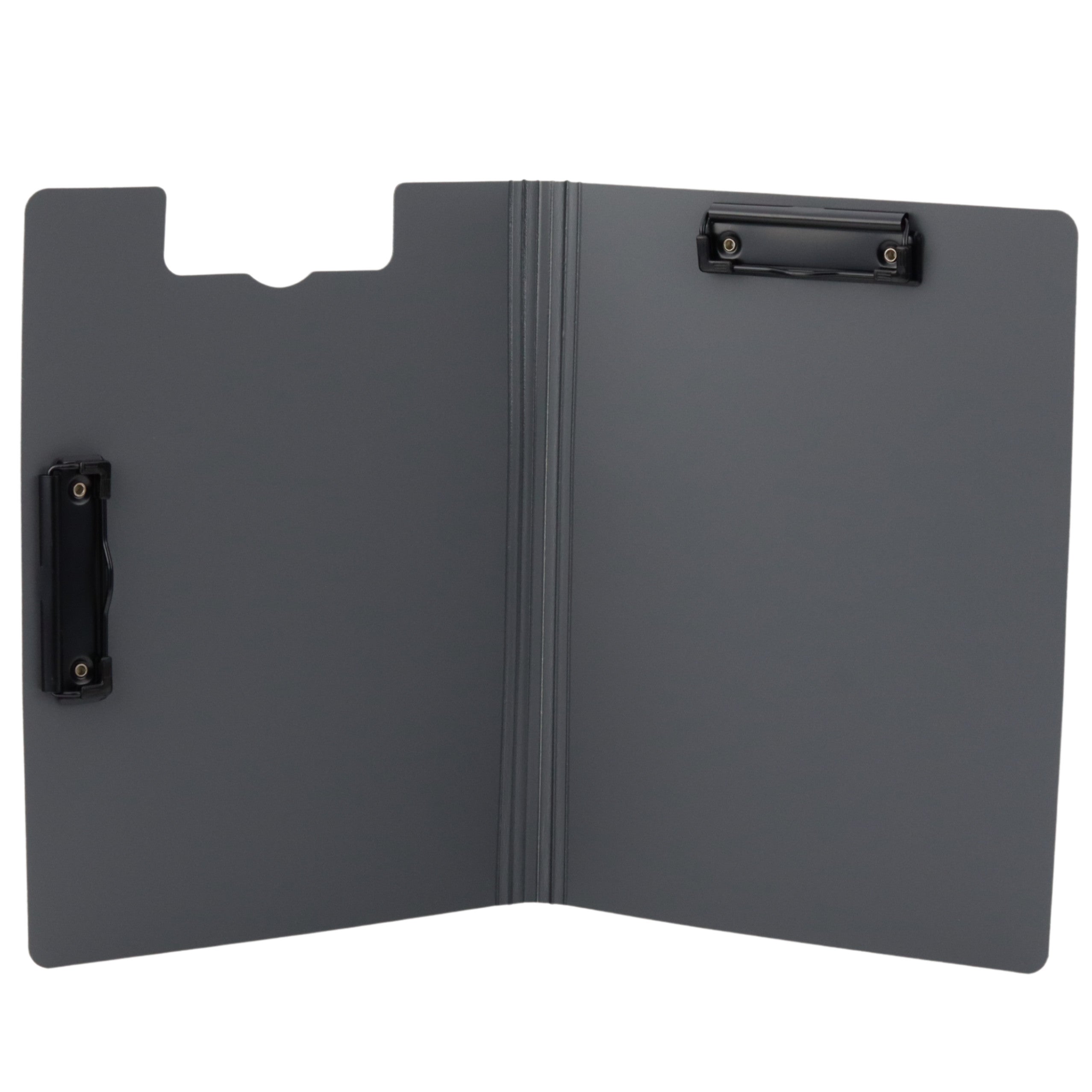 Board With Cover Two Clips A4 Plastic Green