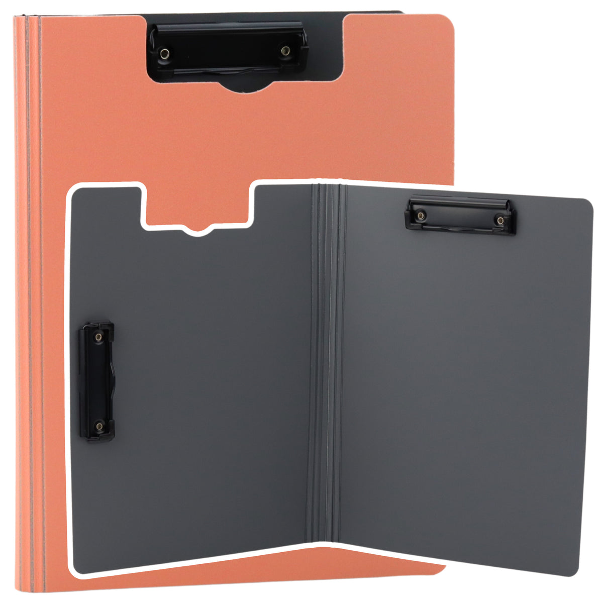 Board Med Cover To Clips A4 Plast Pink