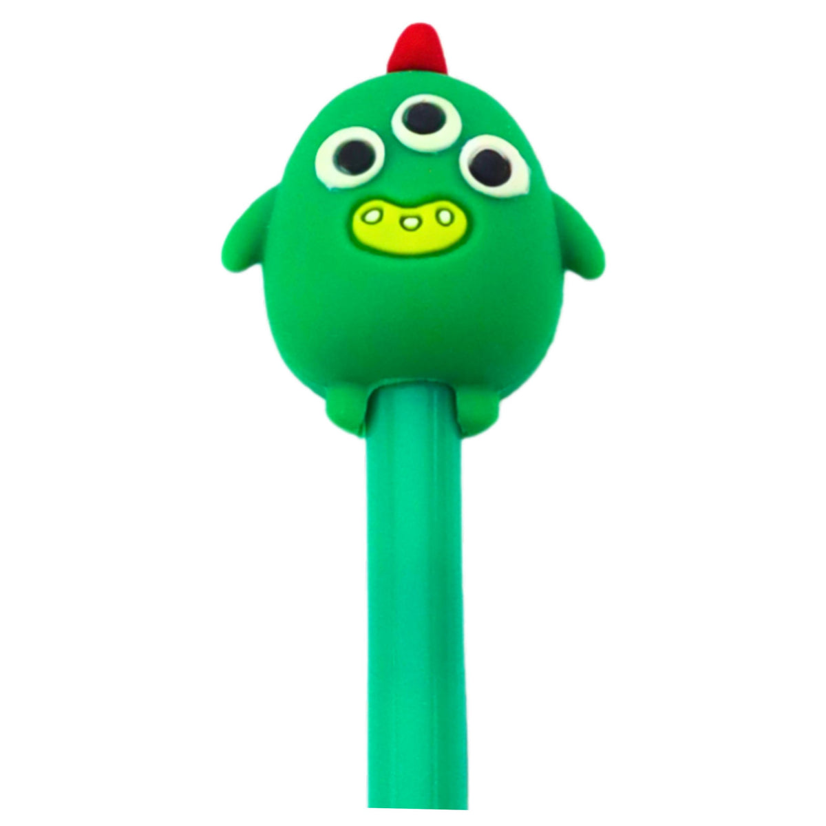 Green Creature Gel Pen Blue Ink 17cm 0.5mm