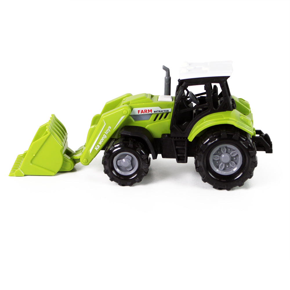 Tractor Met Een Lepel Geluid En Licht