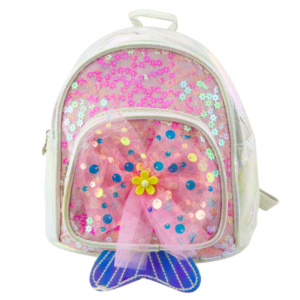 Detský batoh Flitre Tyl Mašľa Biela 20cm 3,8l