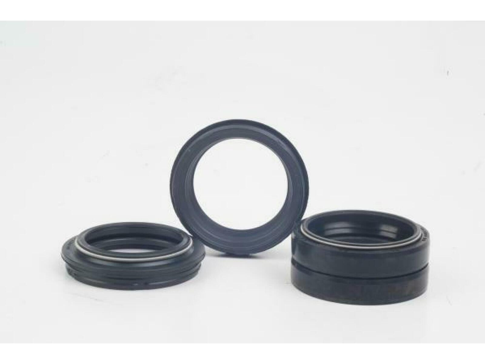 Rockshox Fork Dust Wiper Kit - 40mm Black (includes Flanged Wiper Seals & Oil Seals) - Totem Dust/oil Seal Ki