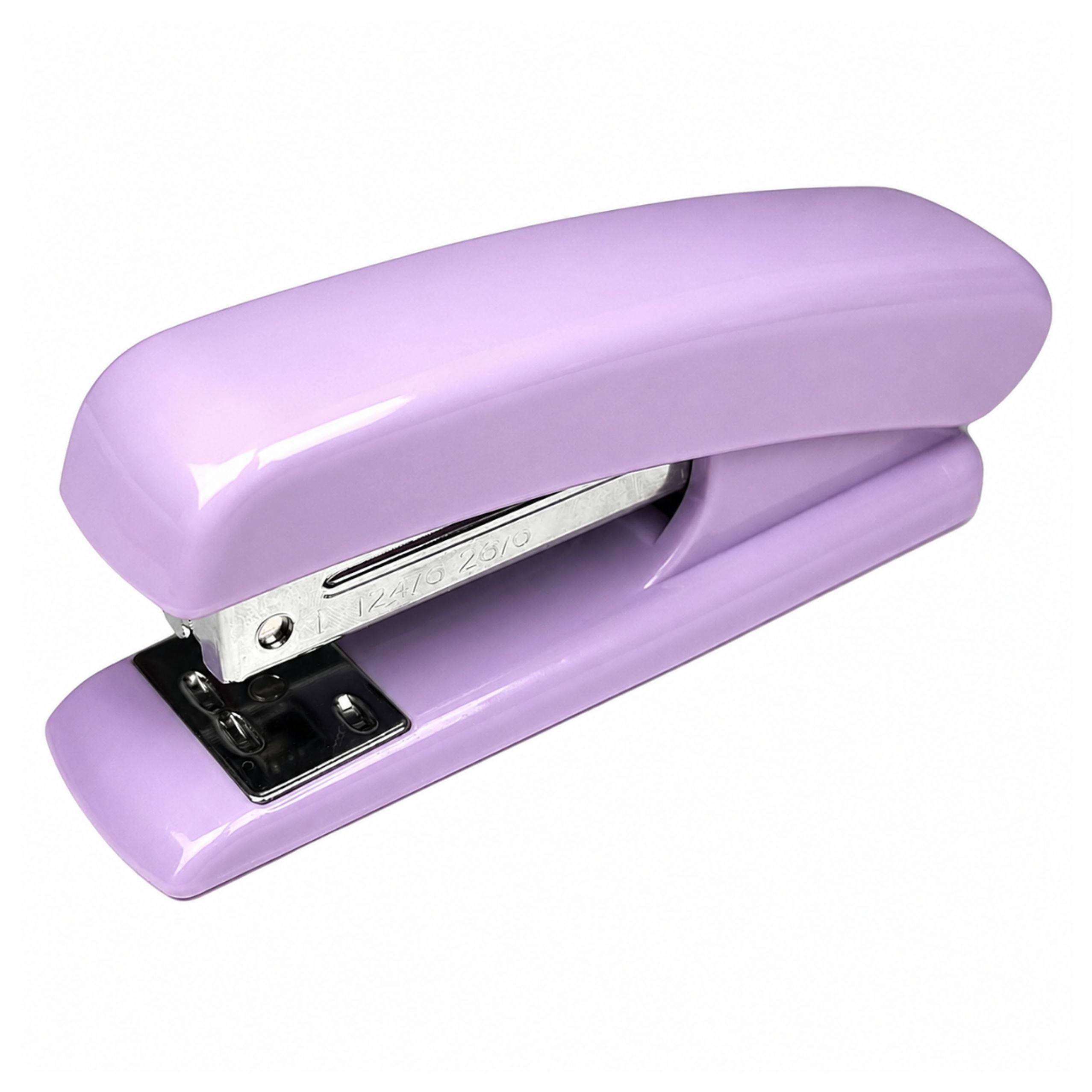 Metal Office Stapler Up To 25 Sheets 24/6 26/6 Staples Purple