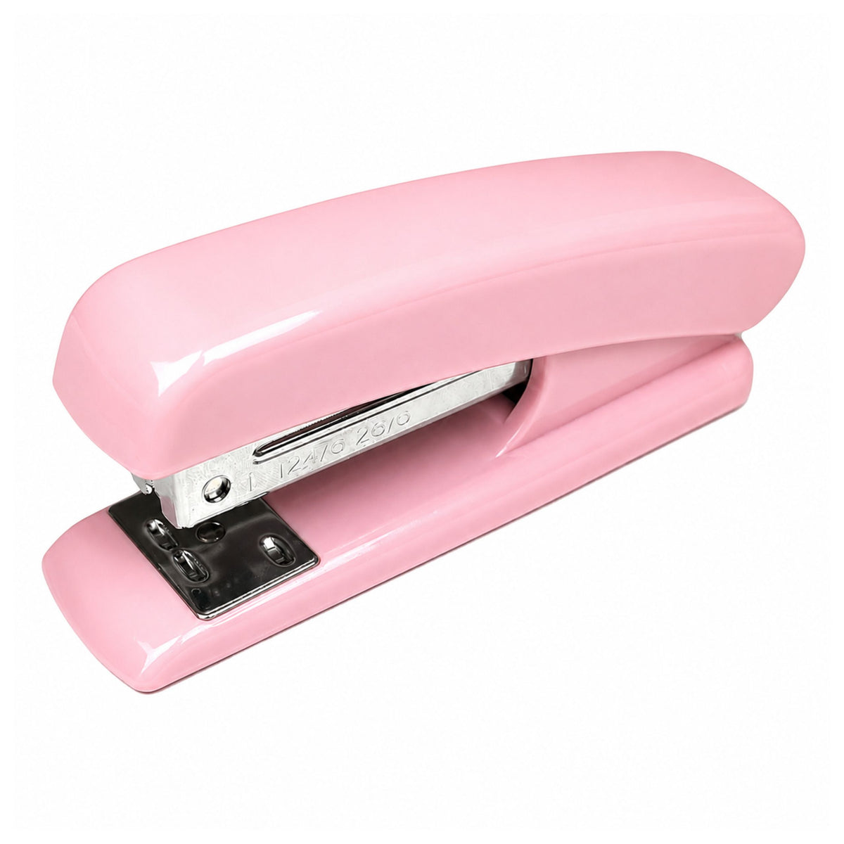 Bürohefter aus Metall, bis zu 25 Blatt, 24/6, 26/6 Heftklammern, Rosa