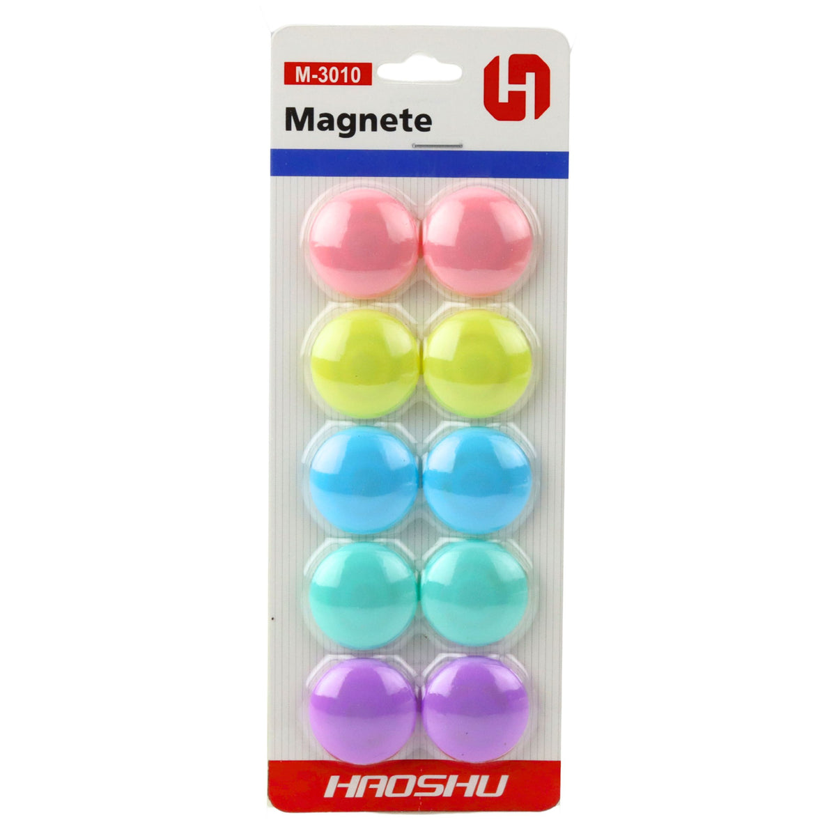Set Of Magnets For Magnetic Boards Colorful 10 Pcs 3 Cm