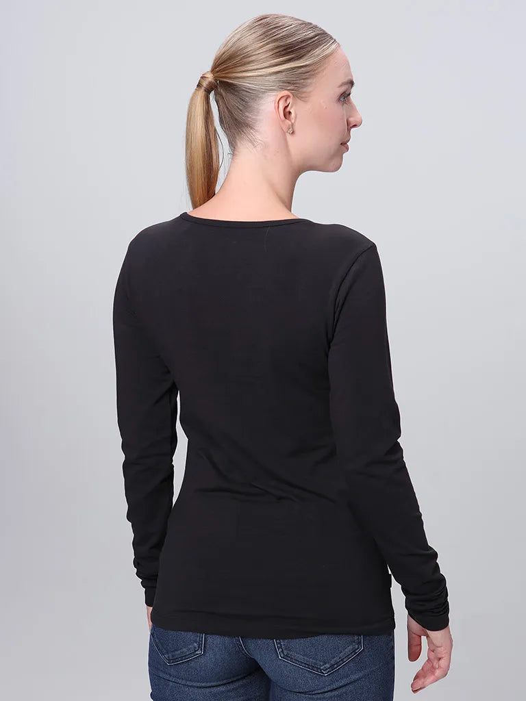 Damen-T-Shirt Loap Abmora Schwarz