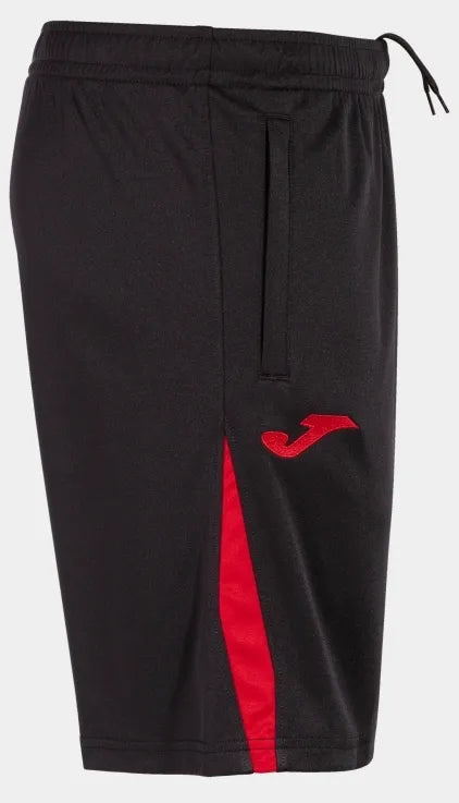 Joma kampioenschap vii zwart-rood korte broek zwart/rood xs