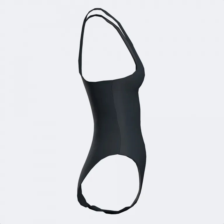 Women's swimsuit joma spash swimsuit back-fuor green back - L