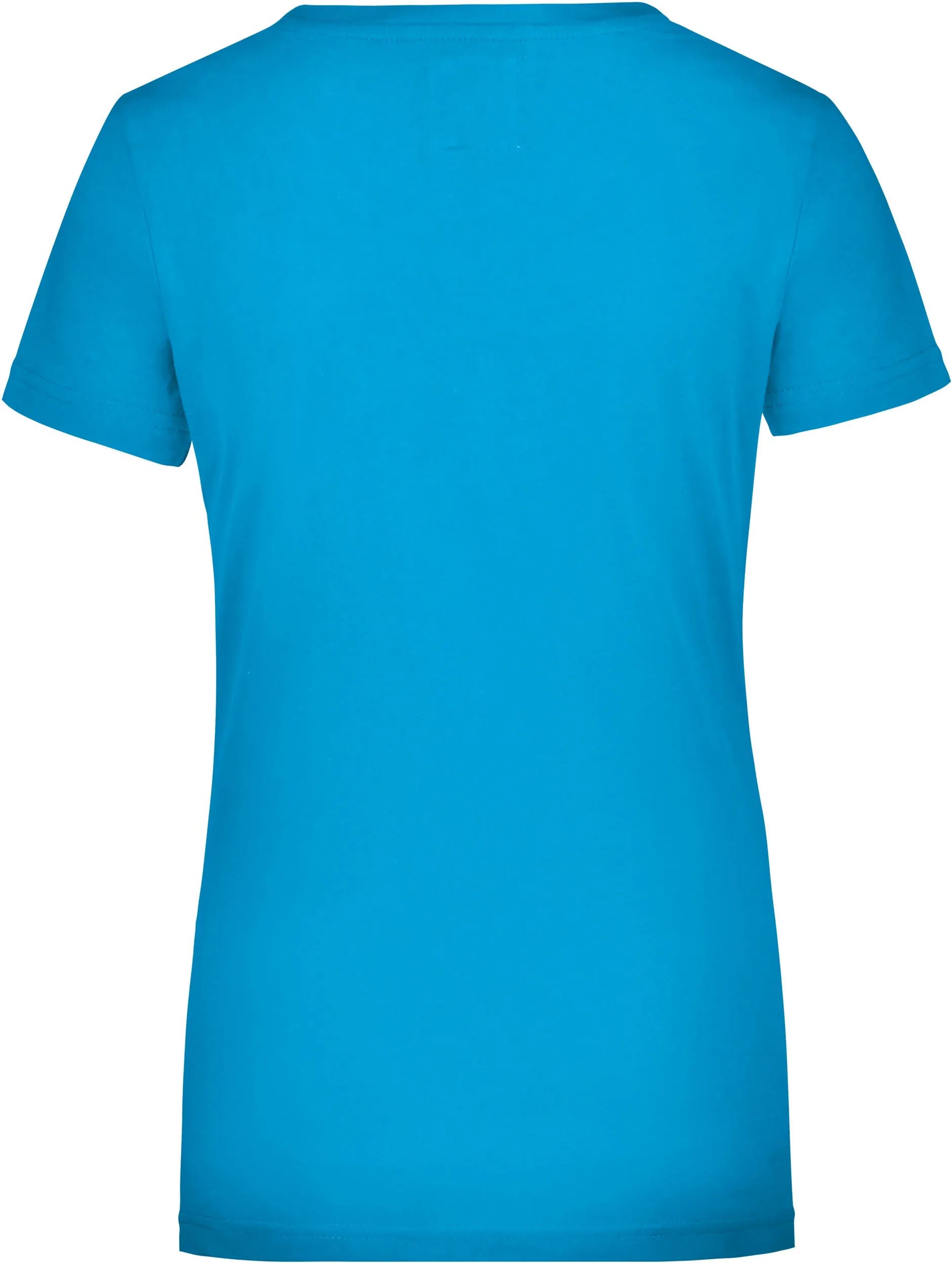 T-léine na mBan James & Nicholson Vintage Shirt Blue