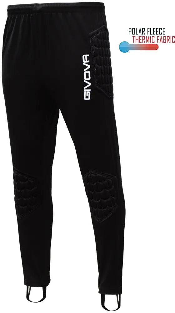 Brankárske nohavice givova panta portiere meazza black 2xs