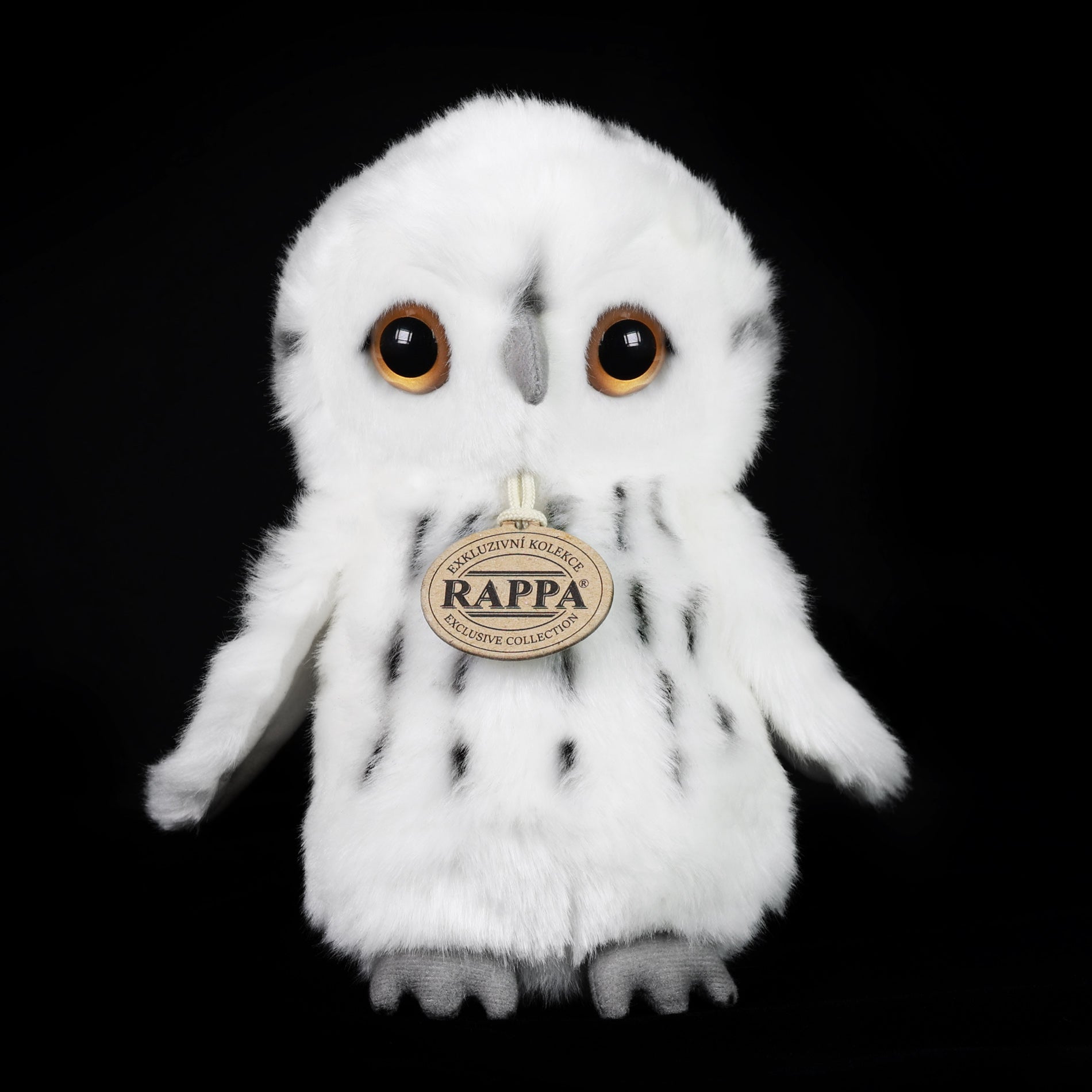 Plush Snowy Owl 18 Cm Eco-friendly