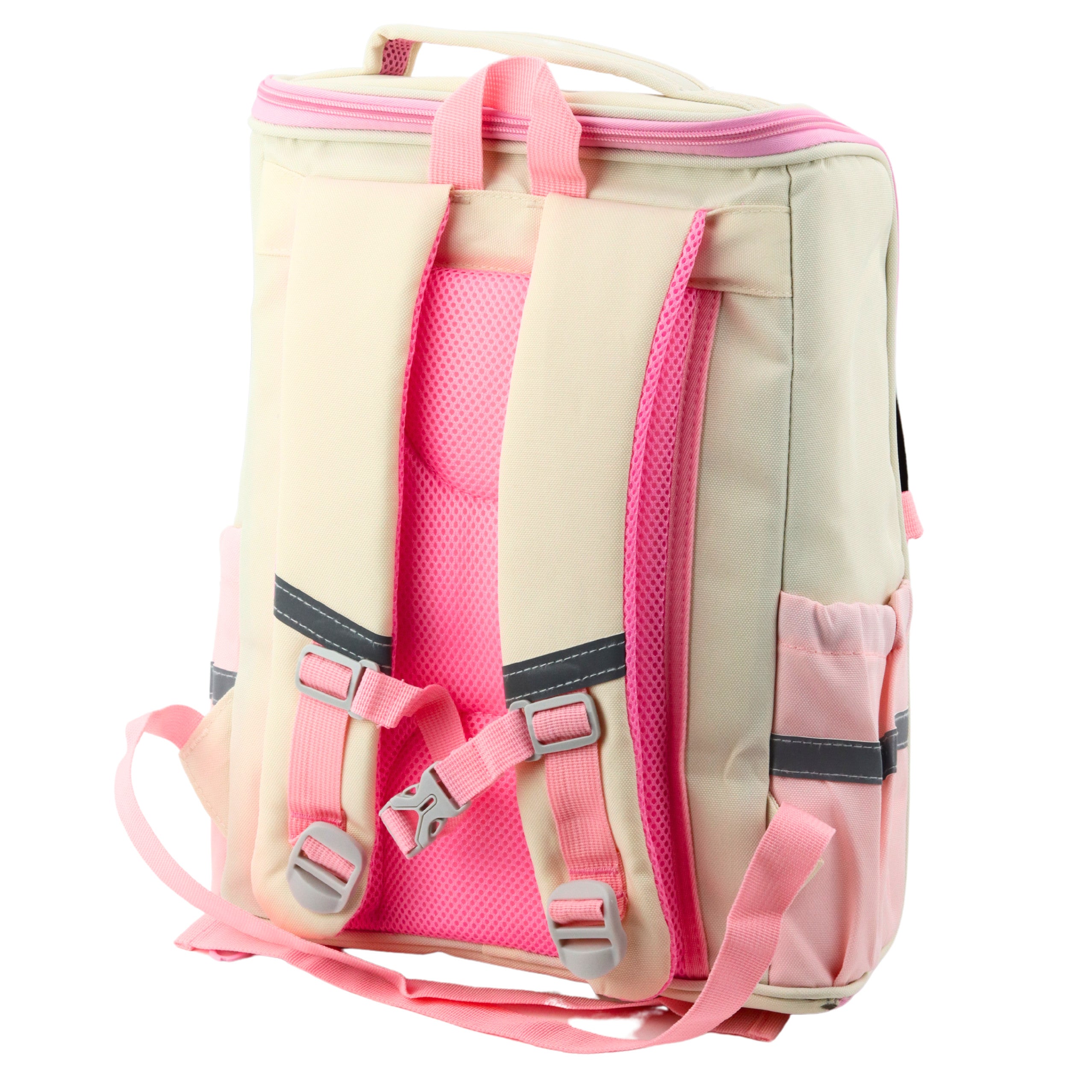 School Backpack With Rabbit Chest Strap Pastel 21l