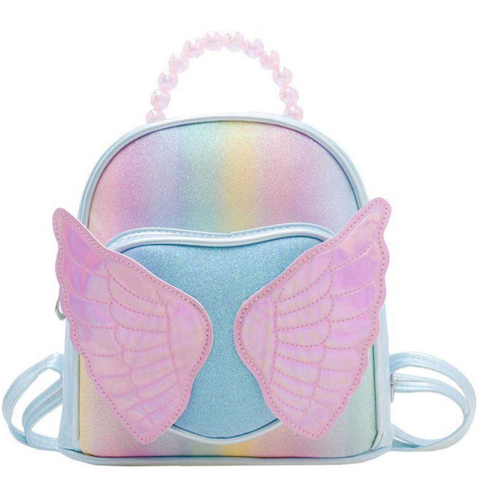 Detský batoh Shiny Wings Pearls Blue 22cm