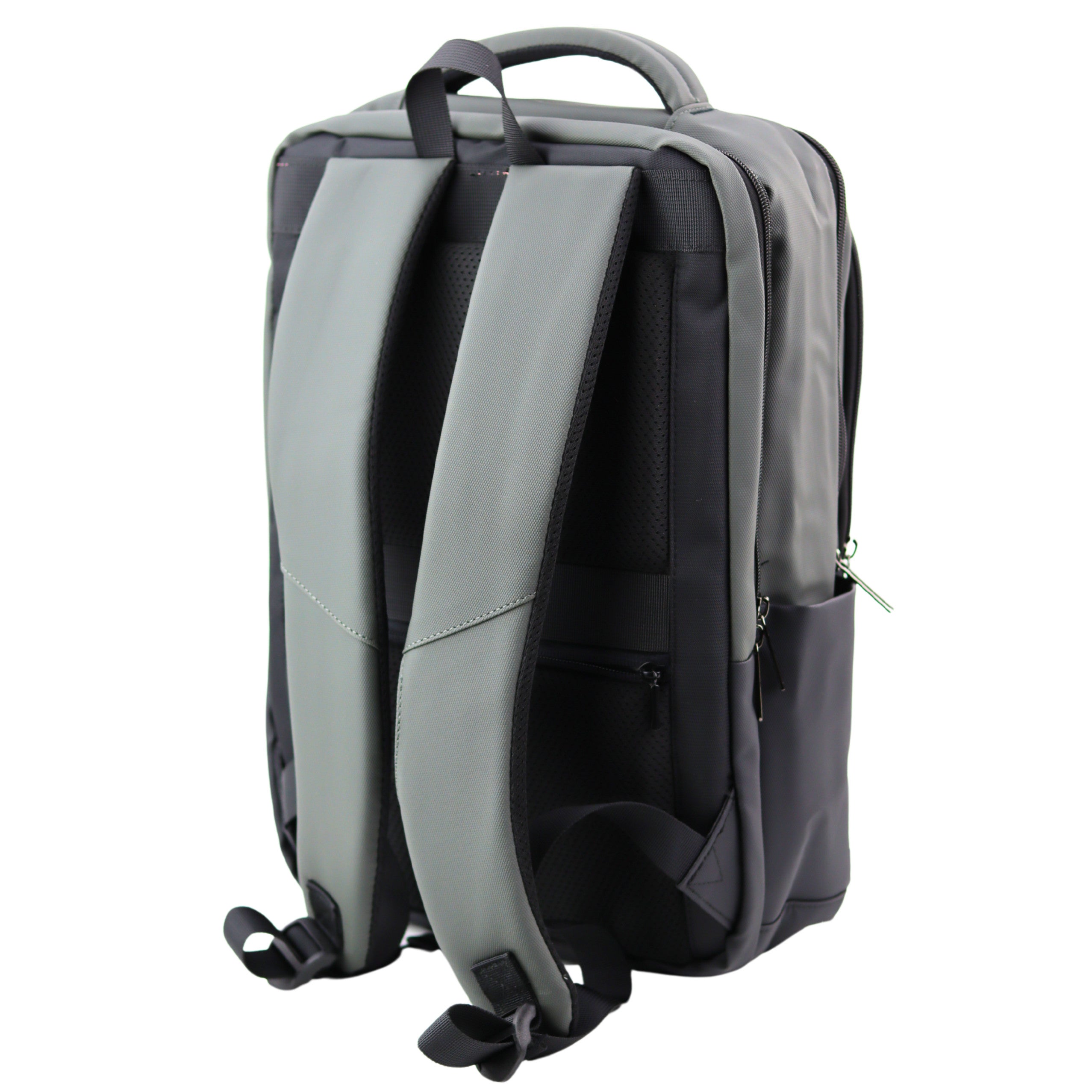 City Business Backpack Usb Laptop Pocket Black Gray 16l 41cm